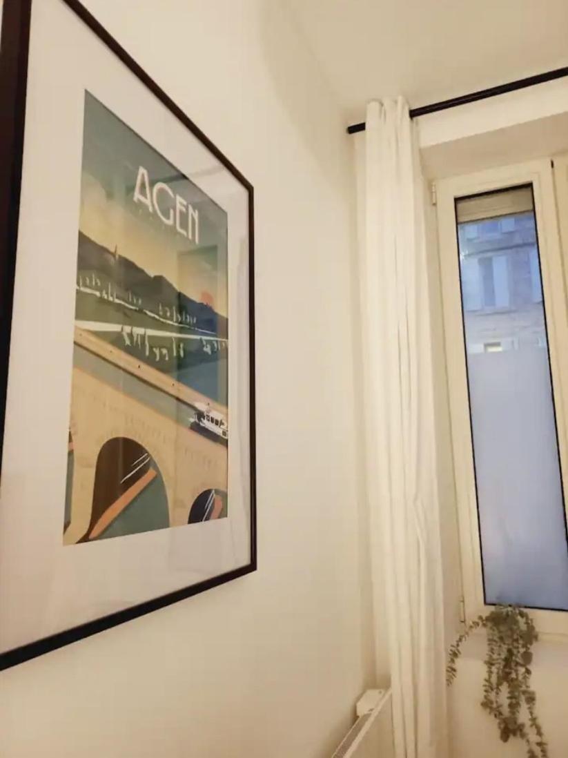 Apartamento Le 29 Cuty, Wifi, A 3Min De La Gare Sncf Agén Exterior foto